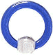 UV ballhoops 8g Acrylic Captive Ring