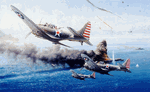 Battle Of The Coral Sea<br>by Robert Taylor