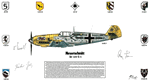 Messerschmitt BF 109E-4<br>by Micheal Wooten