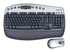 Microsoft Wireless Optical Desktop Keyboard & Mouse Combo, Color: Black & Silver, Retail box