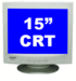 15 inch CRT Monitors