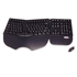 Belkin F8E208-BLK ErgoBoard 108-Key PS2/AT Black Keyboard