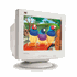 Viewsonic E90F Flat Screen 19" CRT Monitor 1600x1200 0.25