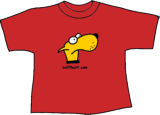 Red Sniffbutt Logo Head T-shirt