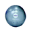 CB-725   24"  Translucent  Grey  Beachball