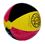 CB-302   16"  Red/Yellow/Black   Beachball