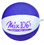 CB-215P         16"     Purple/White   Beachball