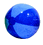 CB-801  16"  Blue   2-Tone  Beachball