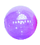 CB-545   12"   Transparent Purple  Beachball