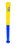 SB-828  28" blue/yellow baseball bat