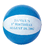 CB-925  9"  Process Blue/ White  Beachball