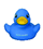 PD-2009 Process  Blue  Cutie  Duck