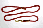 Heavy Duty Dog Leash with Brass Snap - 6 ft.